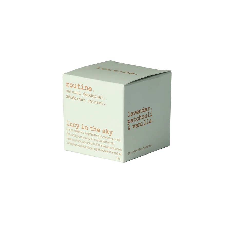 Routine - Wholesale Deodorant - Women's - Lucy in the Sky (vegan: no beeswax) 58g Deodorant JAR2