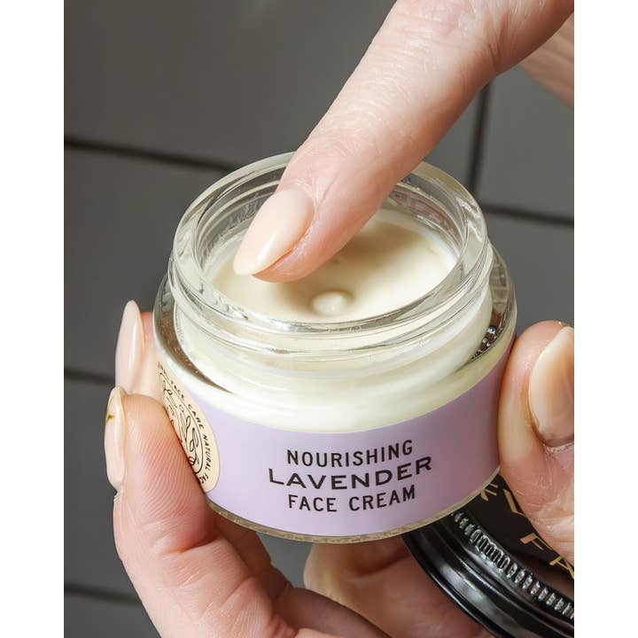 Good Flower Farm - Wholesale Facial Moisturizer - Lavender Organic Herbal Face Cream / 1 oz3