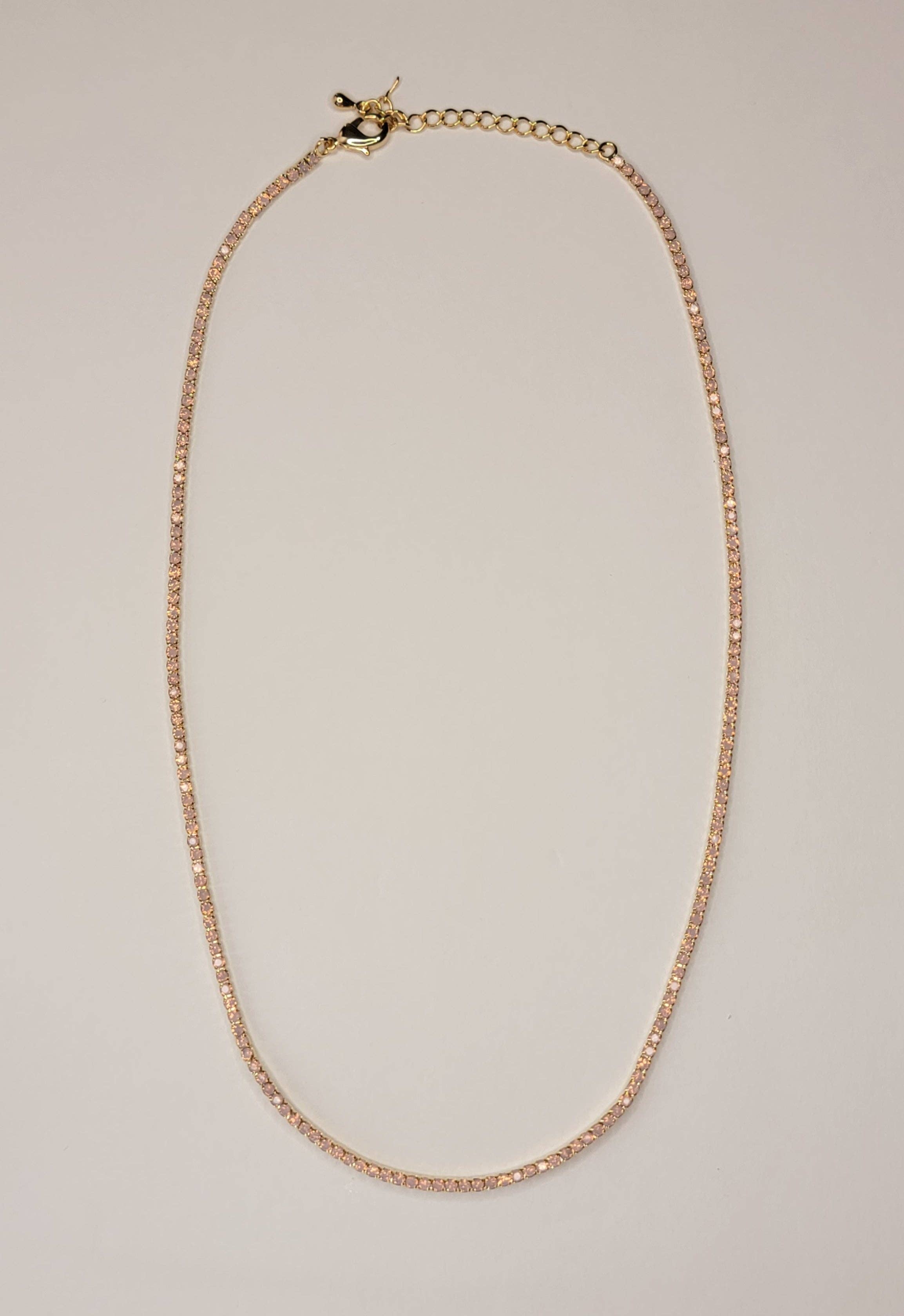 BETTYOH INC - Wholesale Schakelketting - Halsketting met opaal strass8