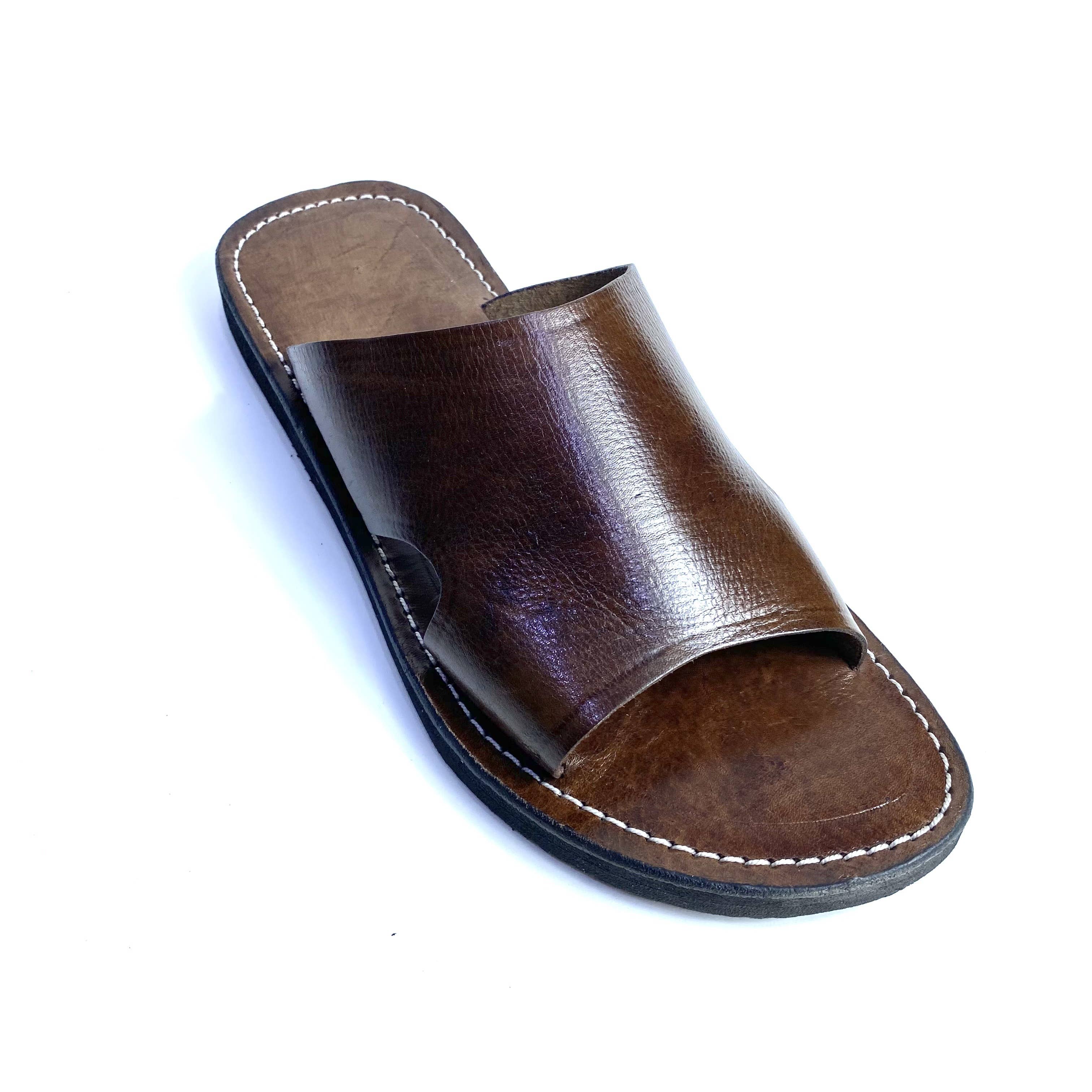 Berberwoolrug – wholesale Sandals – Men's – Handmade Moroccan Leather Sandals: Versatile Comfort for Men1