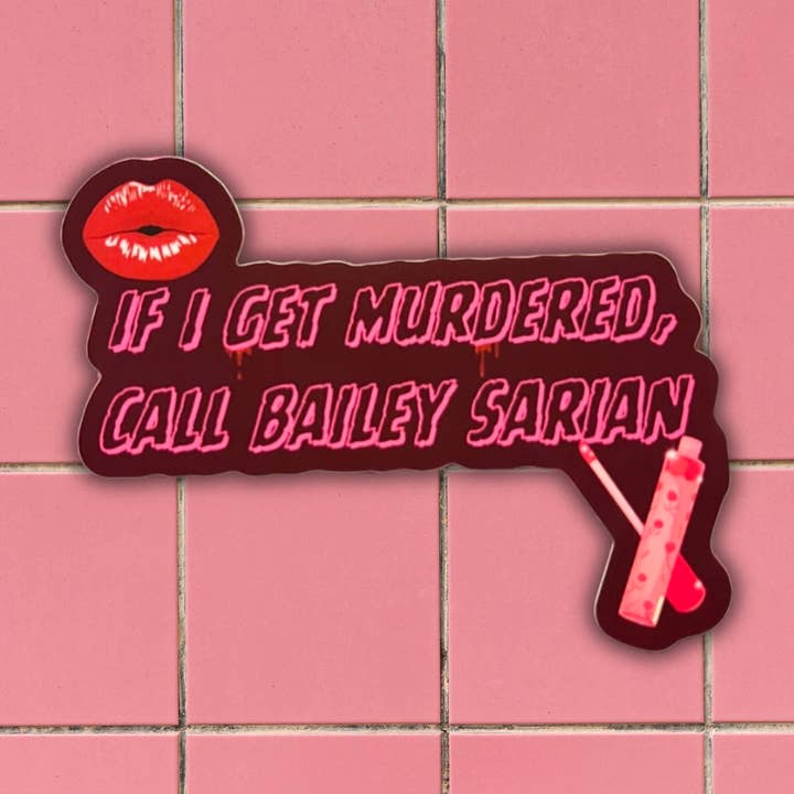 Belladonna Book Coven – wholesale Sticker – Bailey Sarian True Crime Sticker0
