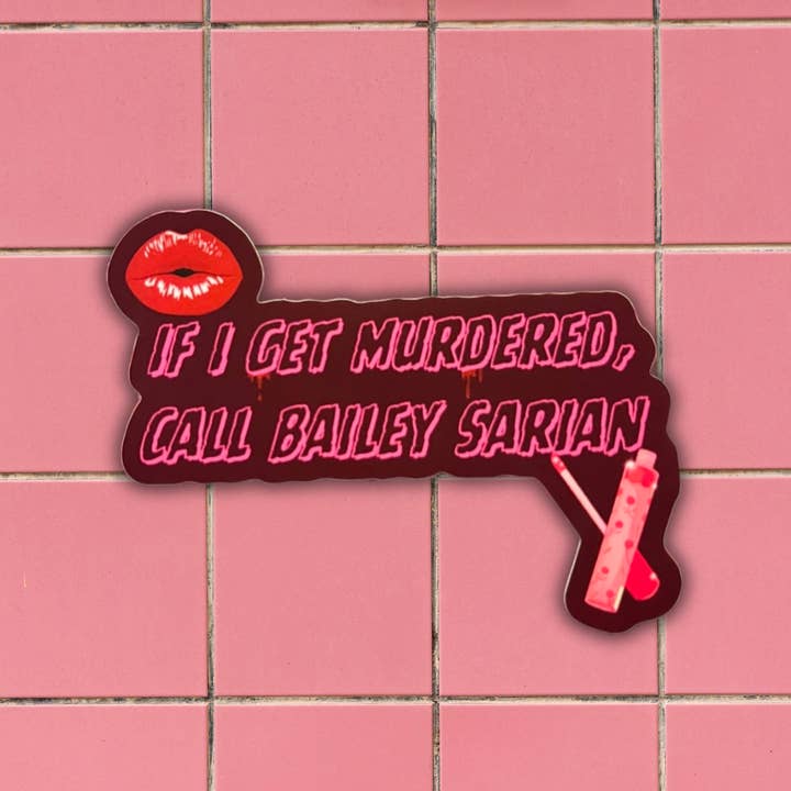 Belladonna Book Coven - Wholesale Sticker - Bailey Sarian True Crime Sticker