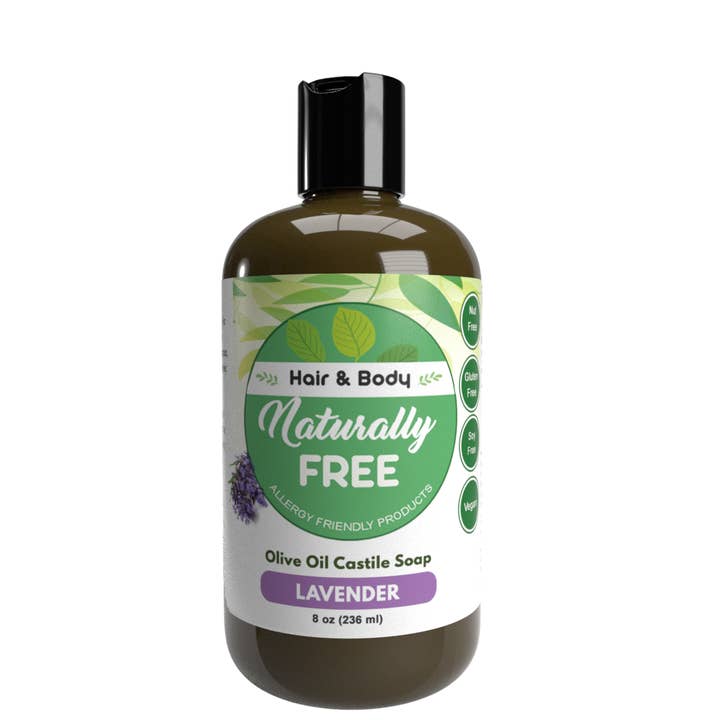 Olive Castile Soap - Lavender for wholesale by Naturally Free Inc.