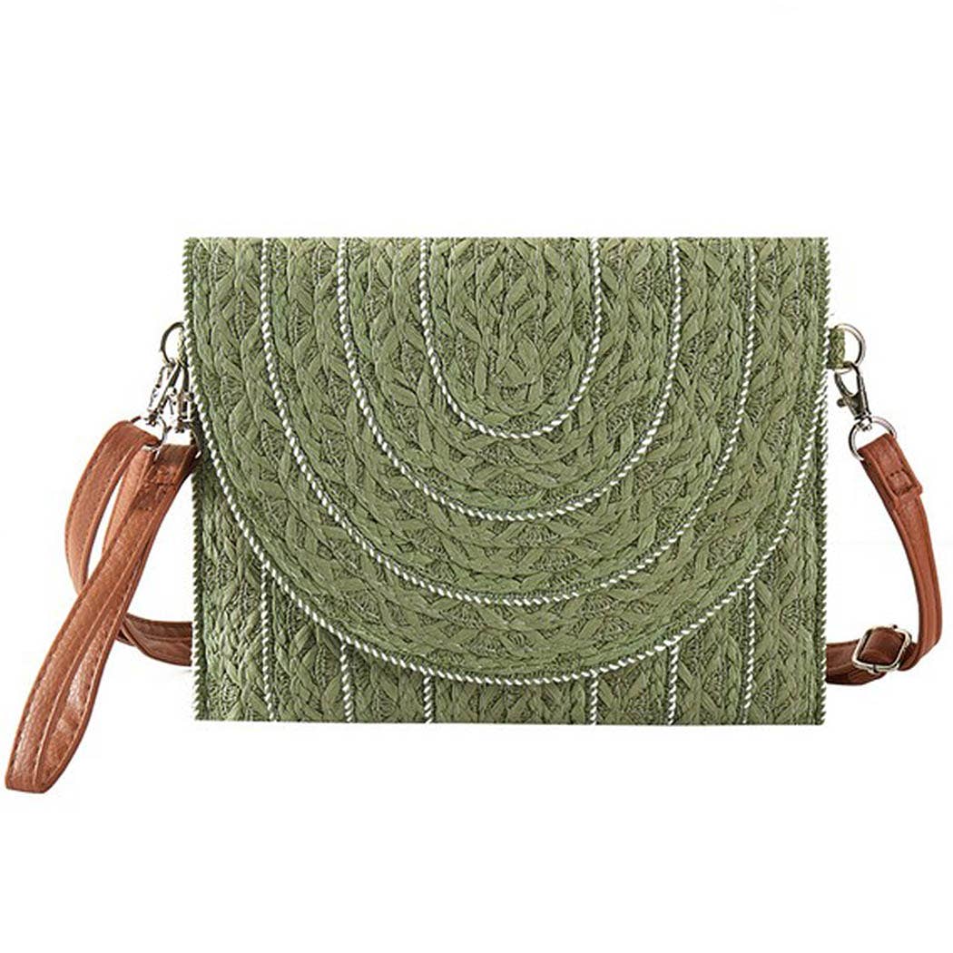 3AM BY H&D ACCESSORIES - Wholesale Crossbodytas - Dames - STIKSEL GEDETAILLEERDE STRO CLUTCH & SCHOUDELTAS2