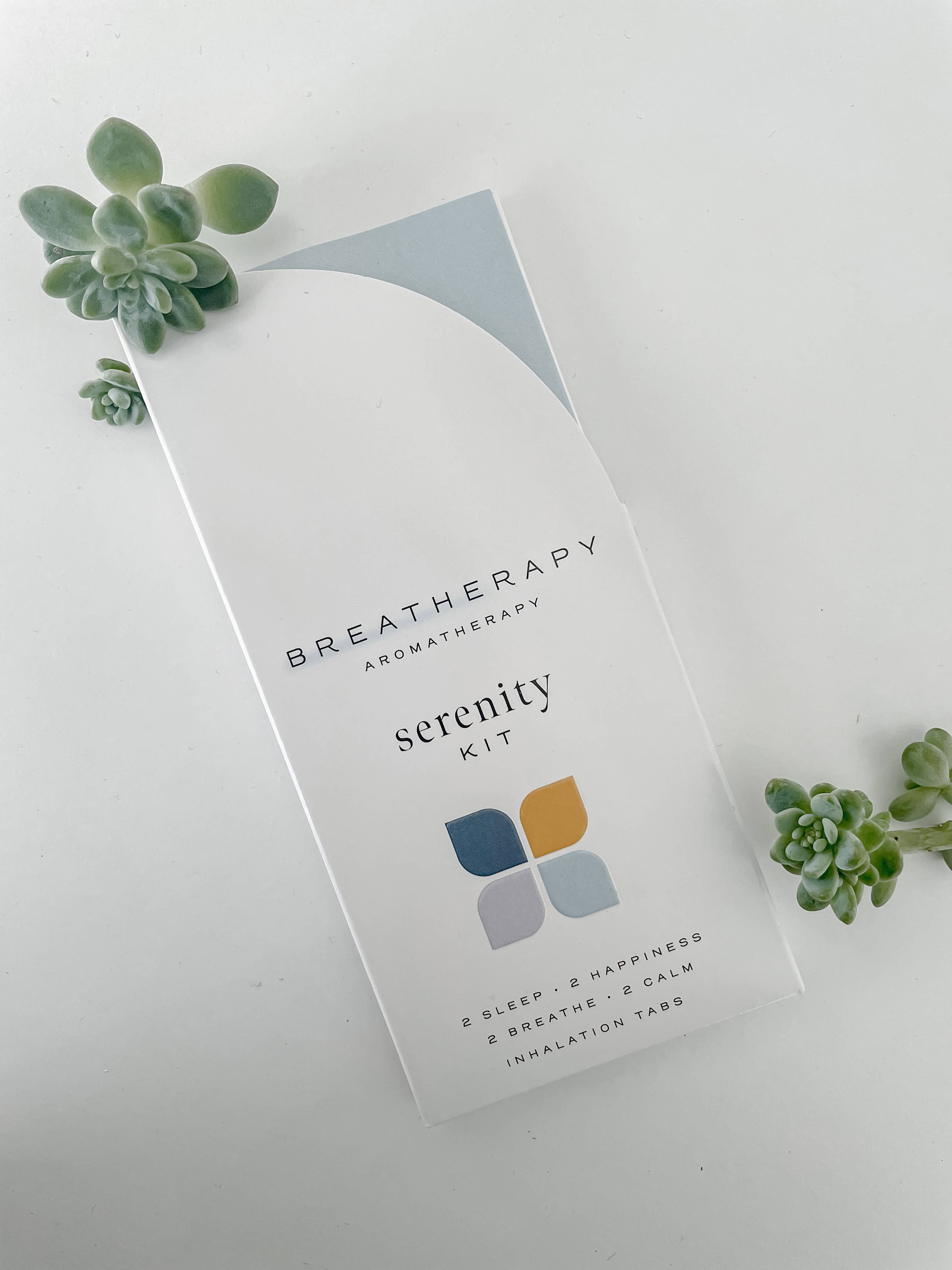 Breatherapy - Vente Inhalateurs d'aromathérapie - SERENITY KIT Patchs Aromatiques Apaisants pour le Soulagement du Stress (8 unités)9