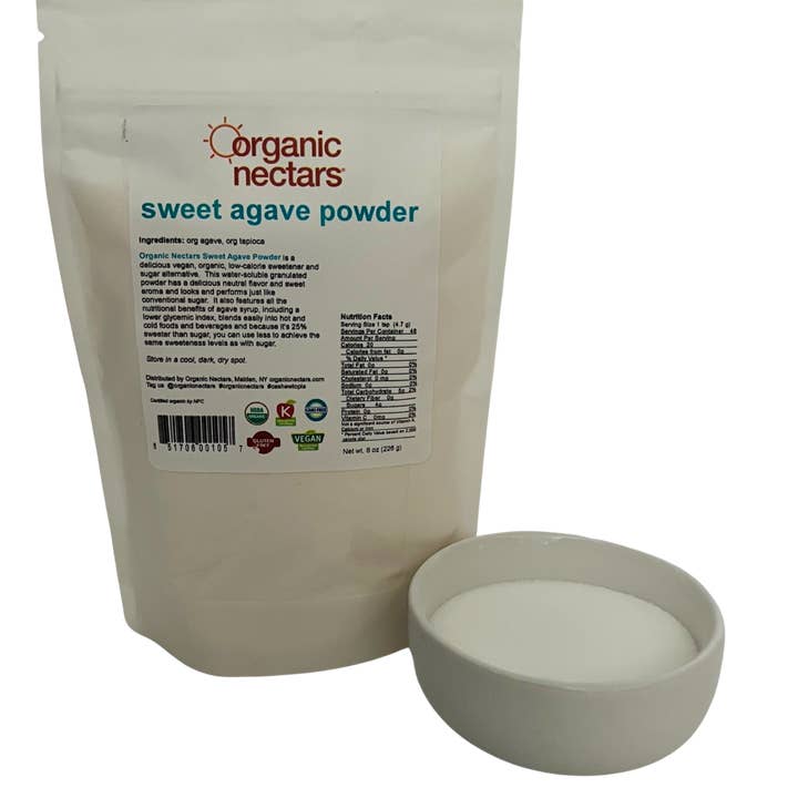 Organic Nectars - Wholesale Sugar/Sweetener - Sweet Agave Powder 8 oz