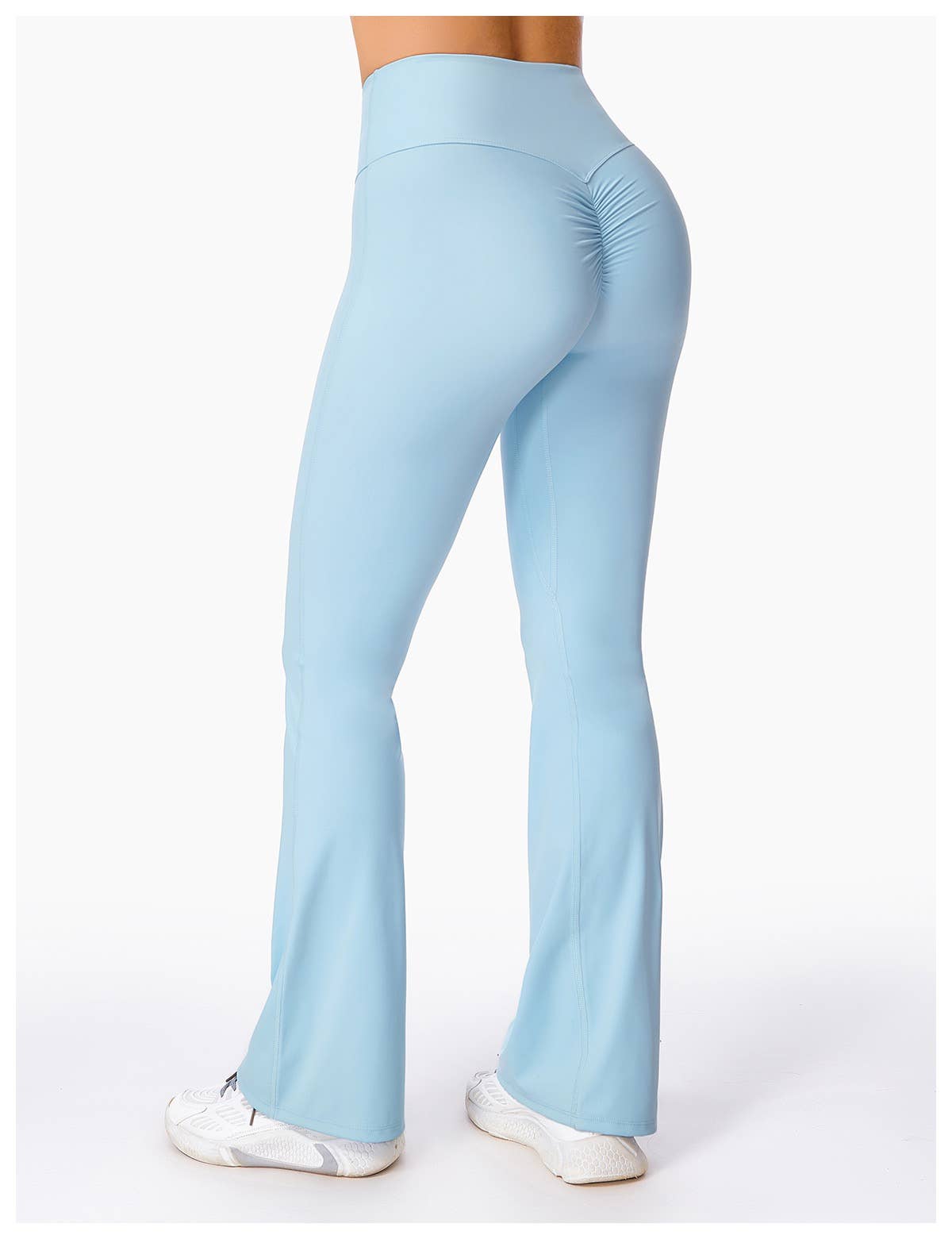 Mantra Active - Wholesale Athletic Pants - Women's - Zoey High-Waisted Scrunch Flare Yoga Pant10