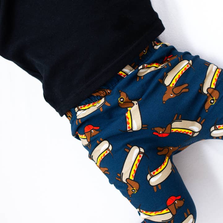 Fred & Noah - Wholesale Fashion Leggings - Kids - Hot dog Leggings