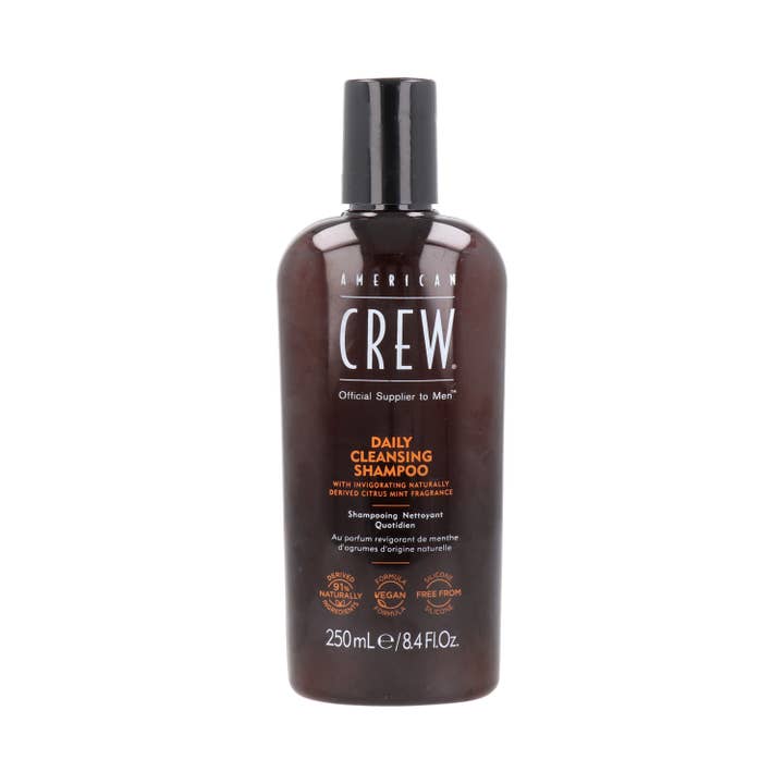 American Crew Daily Cleansing Shampoo 250 Ml for engroshandel hos SUBLIME BEAUTY WHOLESALER SL