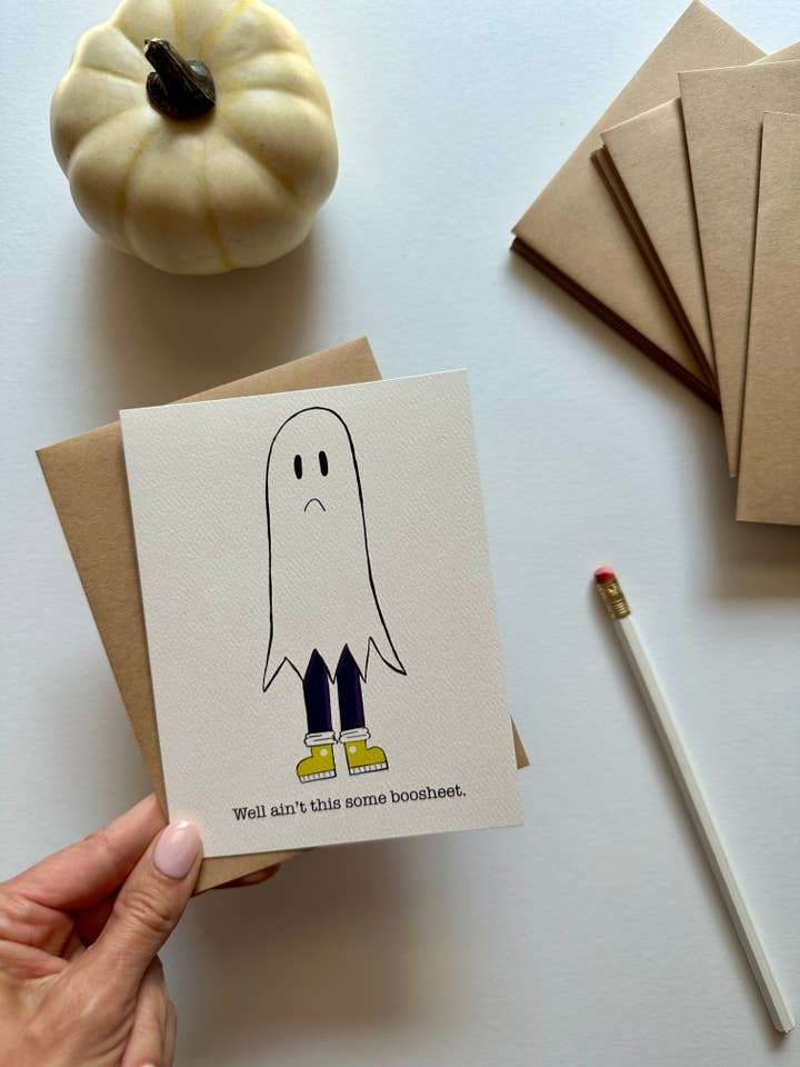 Boosheet Halloween pour la vente par Wild Card Creations