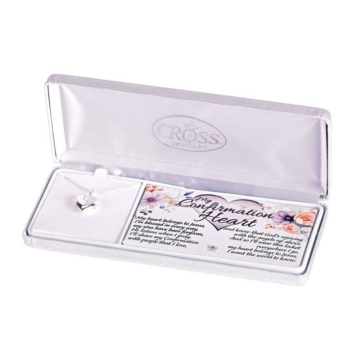 Colar de medalhão Confirmado Coração Pertence por atacado de Dicksons