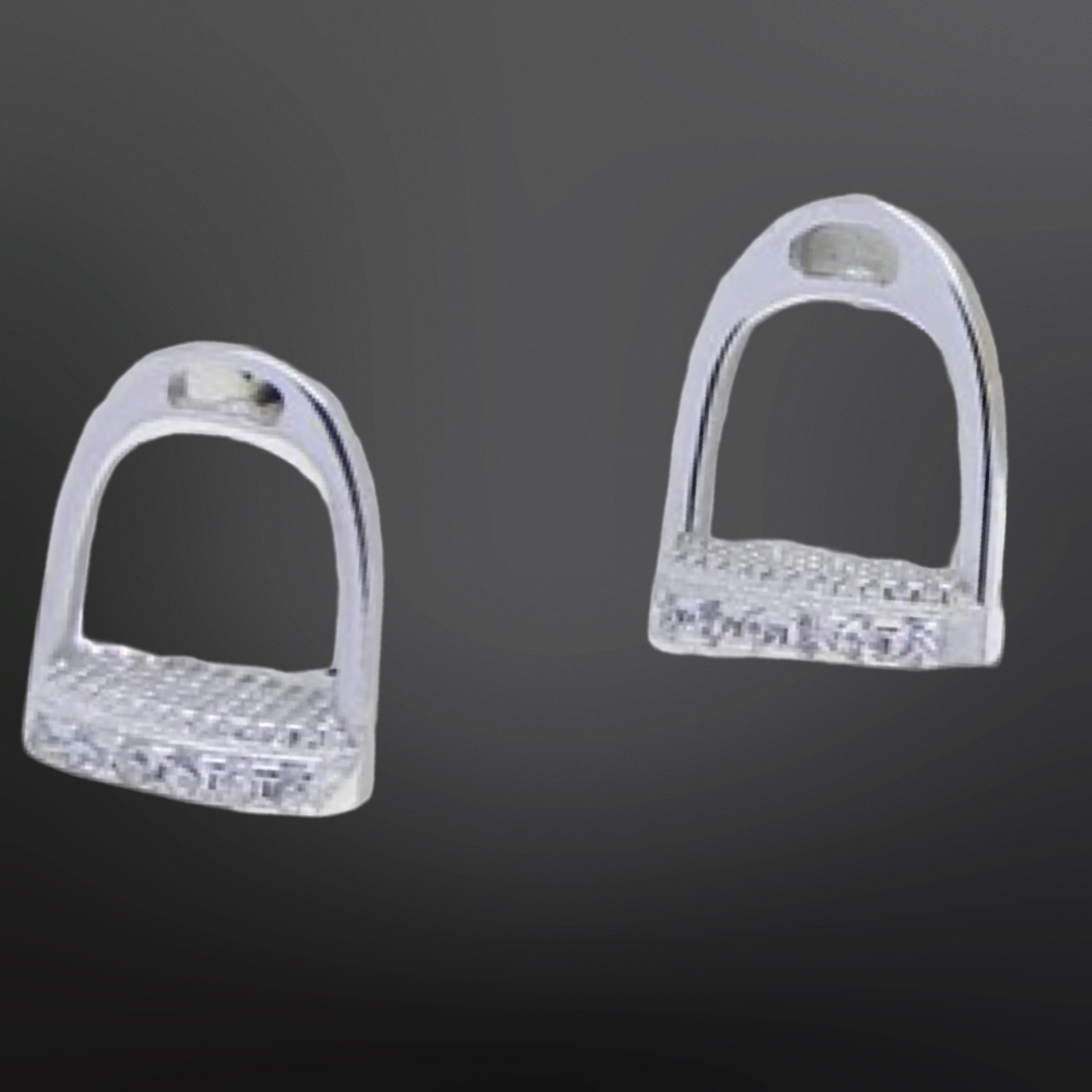 Westrian International - Wholesale Dangle Earrings - English Equestrian Stirrup Iron Sterling Silver Earrings3