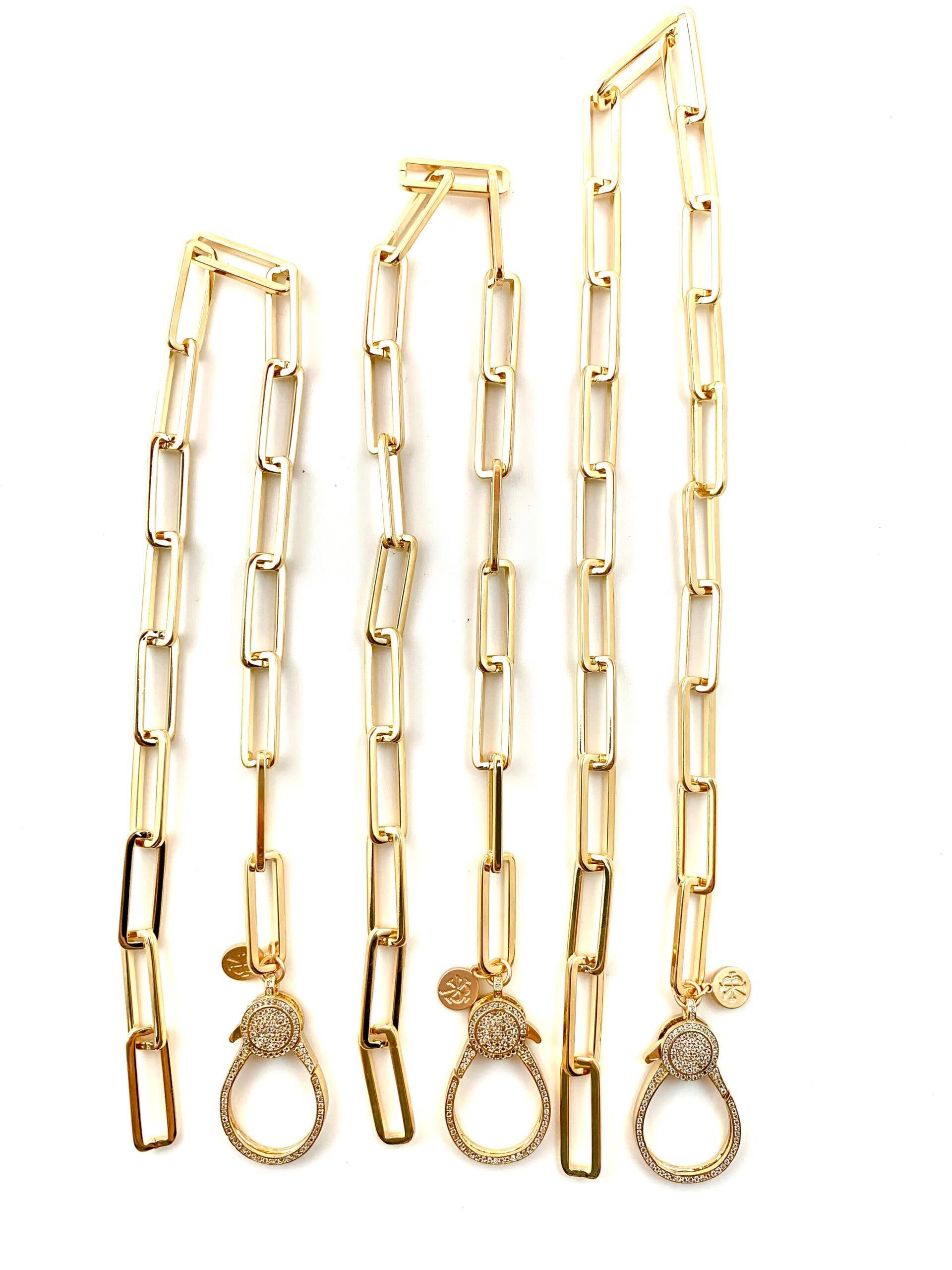 Karli Buxton - Vente Collier maille et chaîne - Chaîne de trombone à gros maillons1