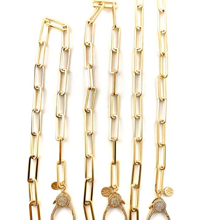 Karli Buxton - Vente Collier maille et chaîne - Chaîne de trombone à gros maillons1