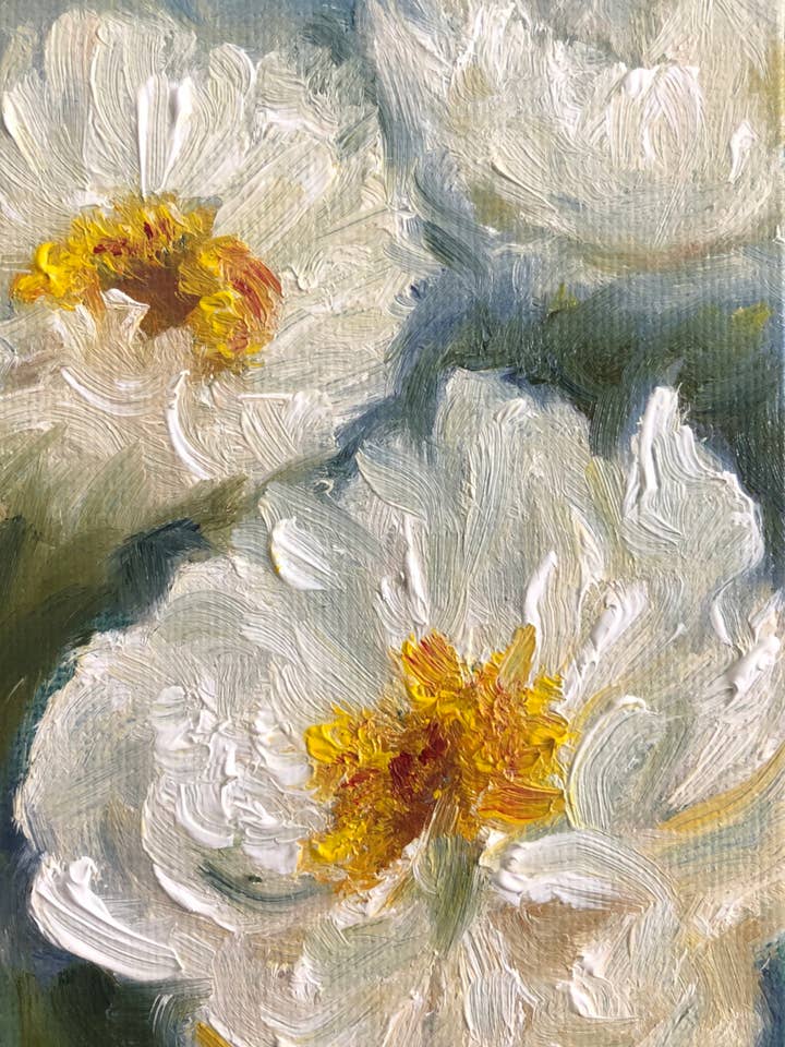 Peonies for wholesale by Kraneil Fine Art