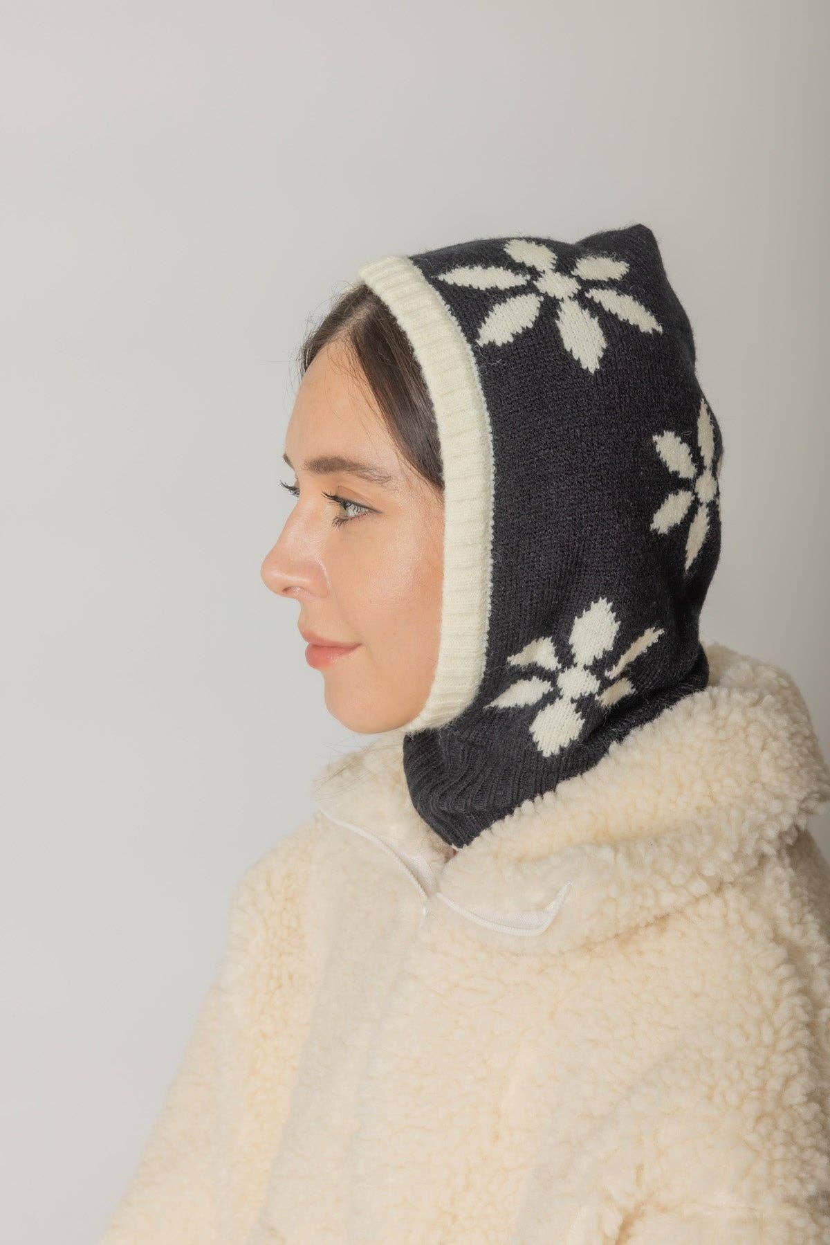 Do Everything In Love® - Wholesale Balaclava - Women's - Flower Print Snood5