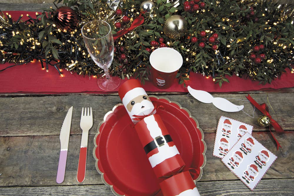 Tim&Puce Factory - Vendita all'ingrosso Decorazione natalizia - Crackers Sweety Xmas confezione da 54