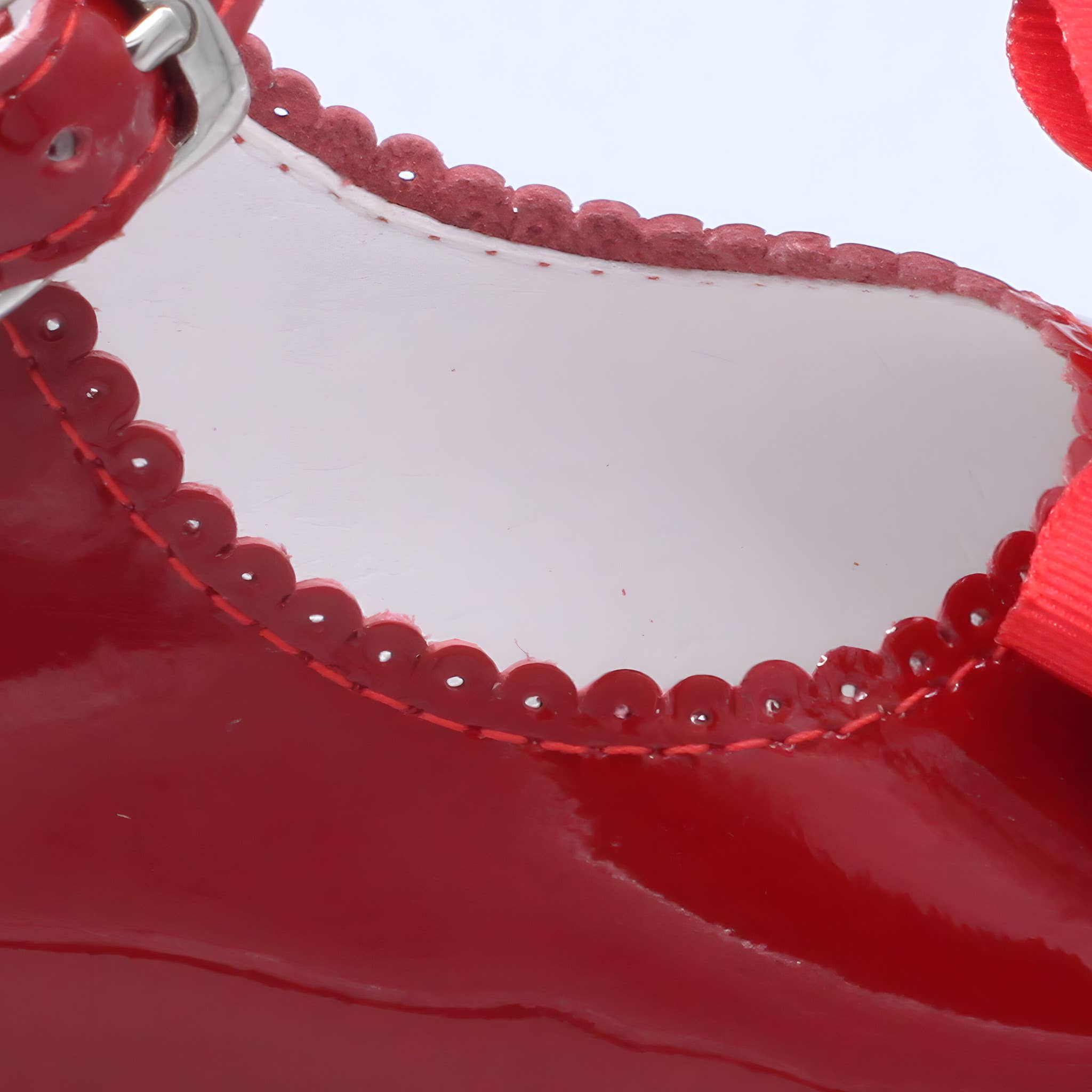 Borboleta - Vente Chaussures élégantes – enfant - Chaussures de bar en cuir/verni pour filles avec nœud en satin5