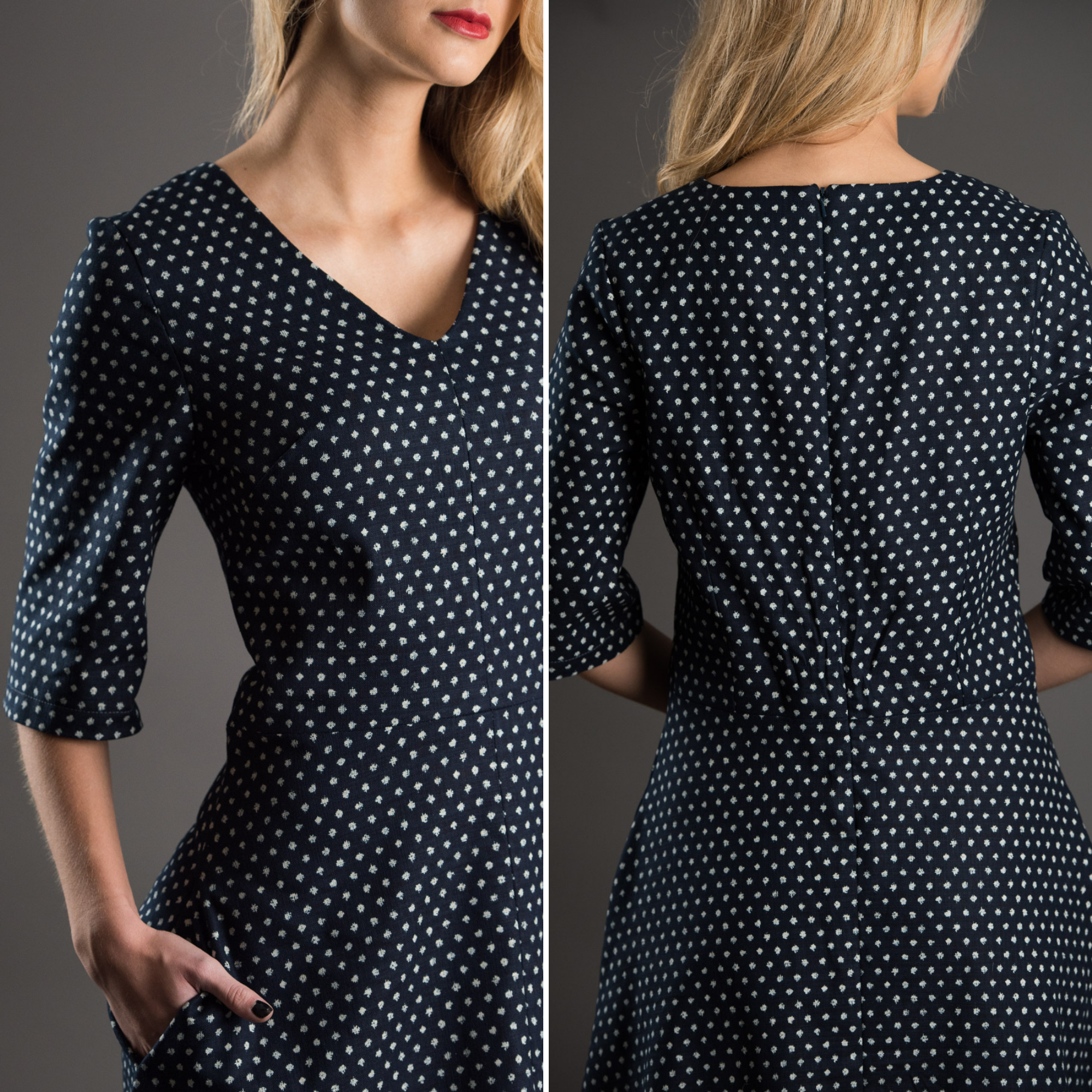 The Avid Seamstress LTD - Vente Kits de couture - Patron de couture de la robe trapèze2