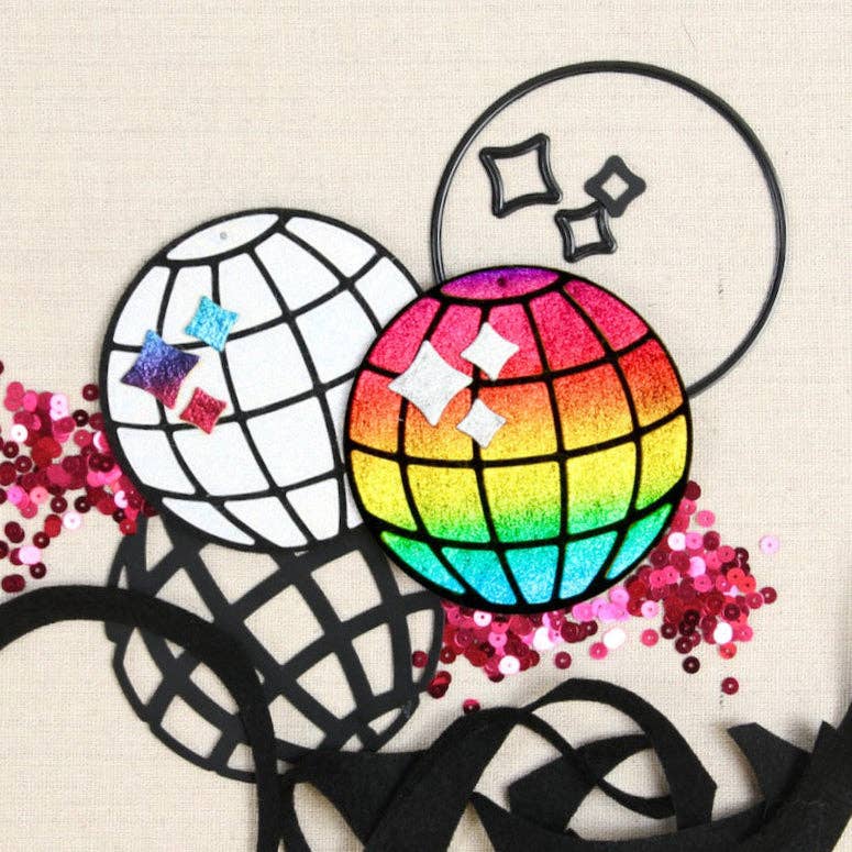 Benzie Design - Wholesale Craft Supplies - Disco Ball, Deep Etch Die0