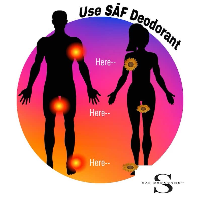 SĀF Body Care - Wholesale Deodorant - Unisex - Oud Noir Natural Deodorant, Aluminum Free, Vegan 2