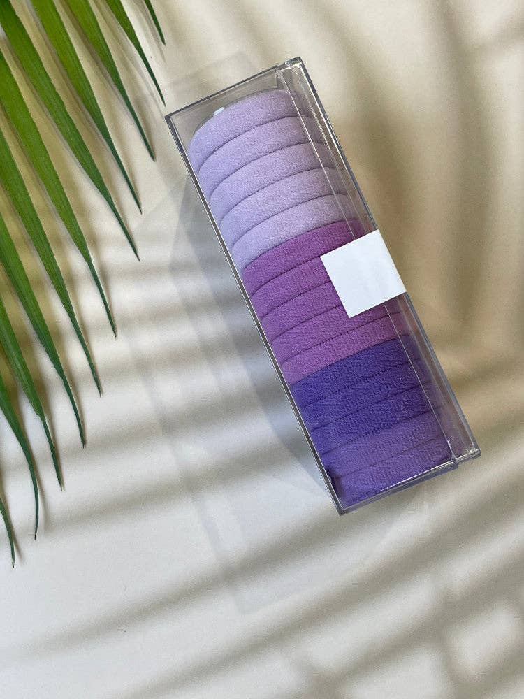 Nakoa The Label – Engroshandel Hårbånd - Dame – Super Elastisk Elastisk Hårbånd - Æske med 15 - Sorbet1