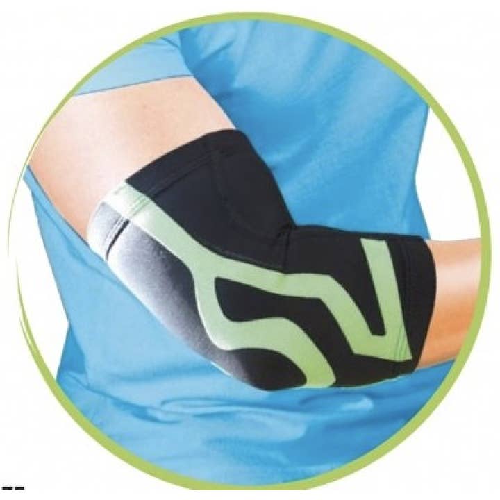 ELASTIC SPORTS ELBOW ARMOR POWER BAND TAPING® Art.487 ORIONE® for wholesale by Orione