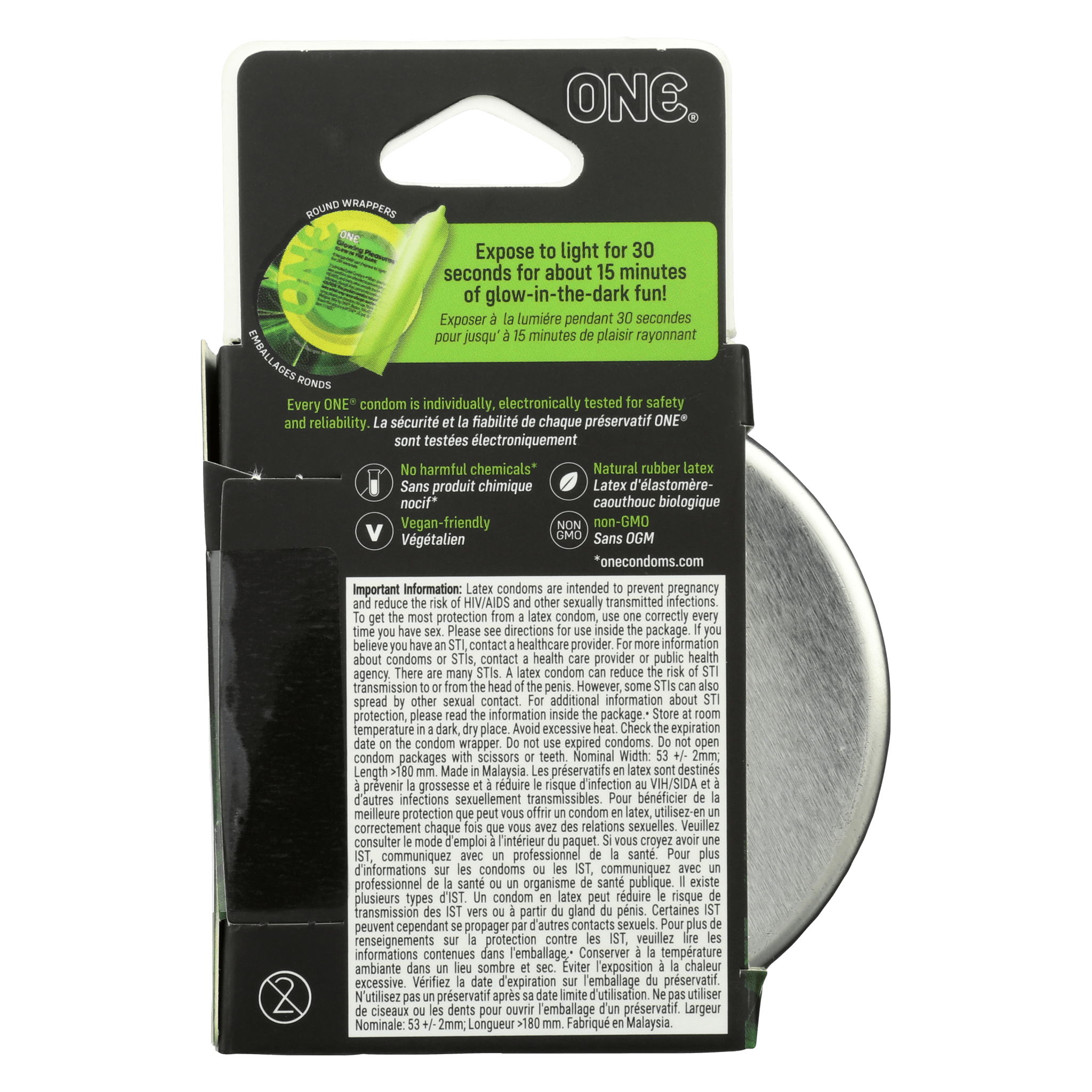 ONE® Condoms - Wholesale Contraceptive/Condom - Glowing Pleasures™ Condoms2