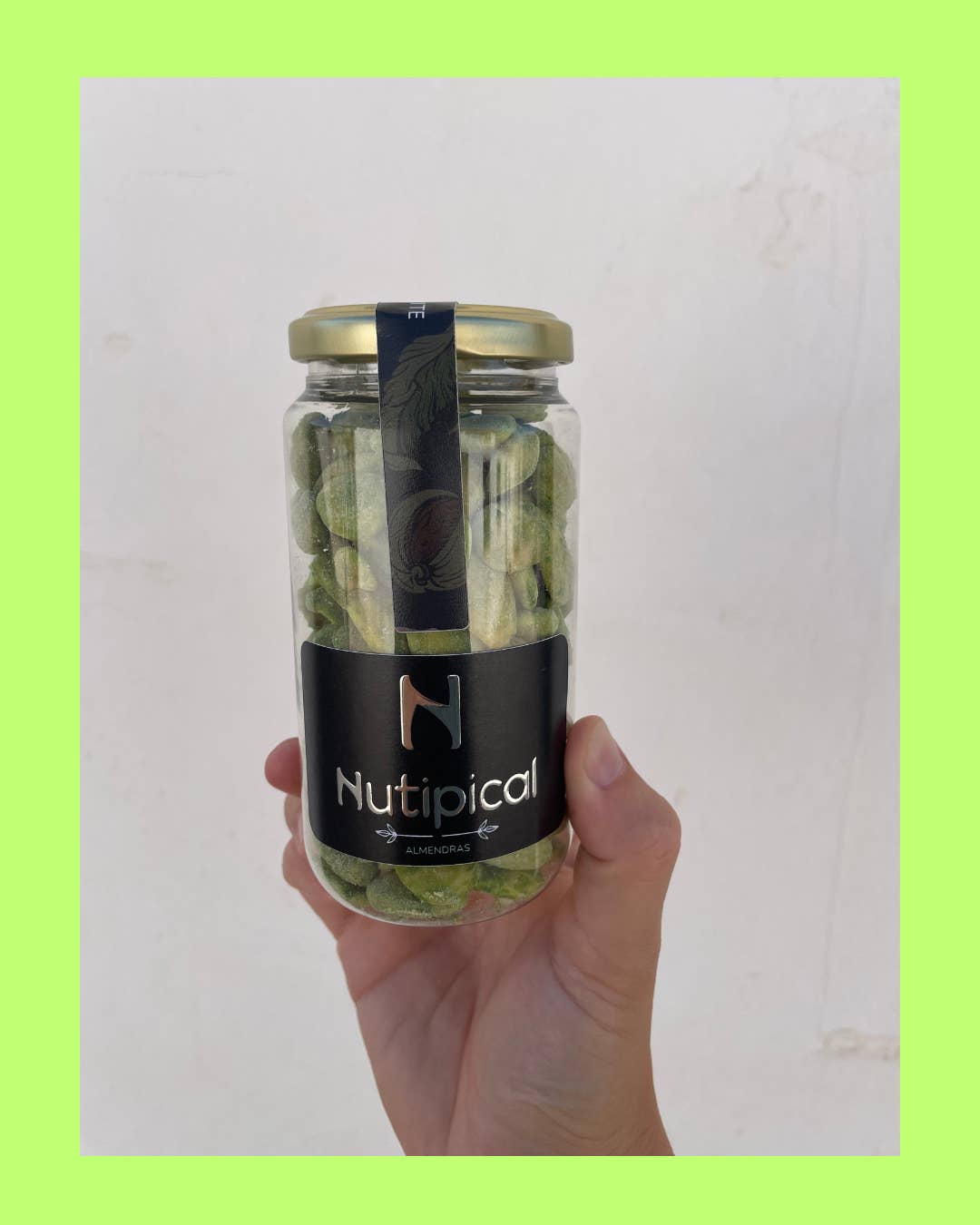 NUTIPICAL – Frutos secos por atacado – Amêndoa Torrada WASABI sem óleos