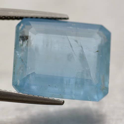 11.87ct Emerald Cut Aquamarine for wholesale by Naturjoya