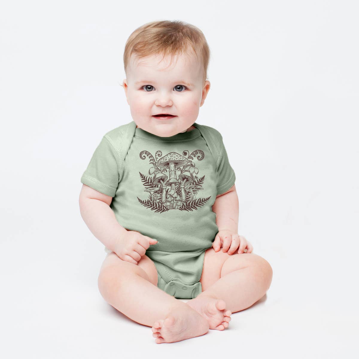 Counter Couture - Venta al por mayor Body sin pies - Bebés - Body de Setas | Bebé | Cierre de Broches Reforzado6