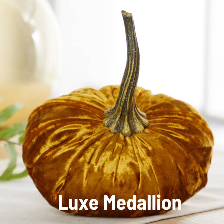 Your Heart's Content - Wholesale Decorative Tabletop Object - Pumpkin Small Velvet, Halloween mantel, Autumn table, Gift4