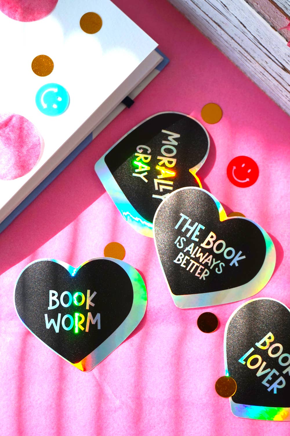 Creative Goodie - Wholesale Sticker - The book is always better - Bookish sticker book lover trope1