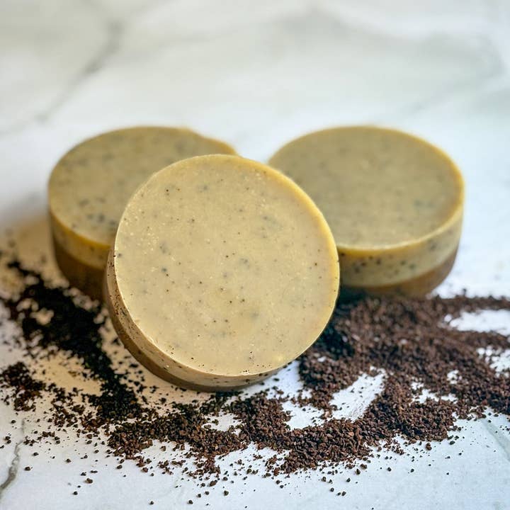 Savon Mini Cookie Café pour la vente par Verdant Bloom Botanicals