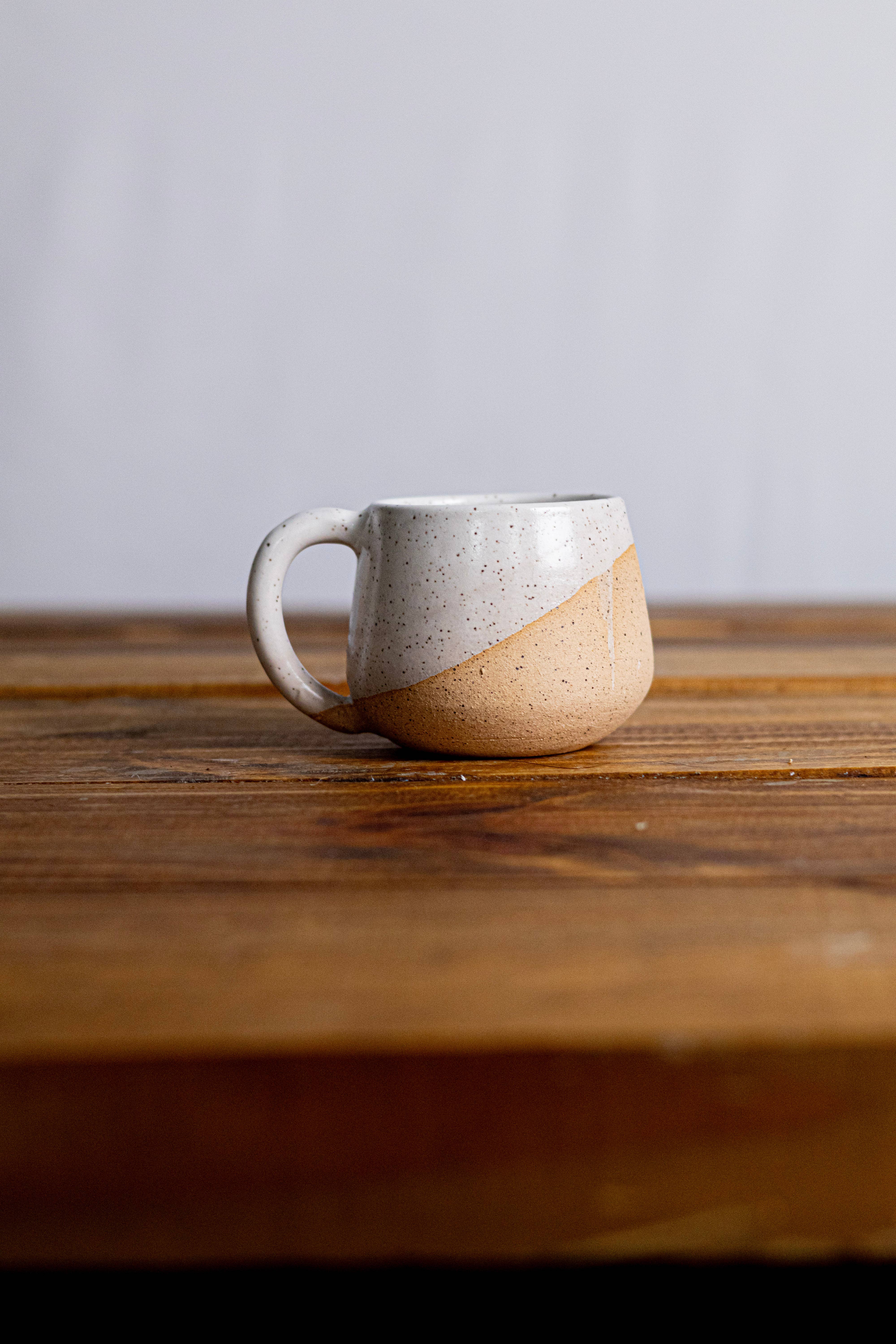 Hands On Ceramics - Wholesale Coffee Mug - Handmade Espresso Mug/Tea Cup with handle- 4 ounces11