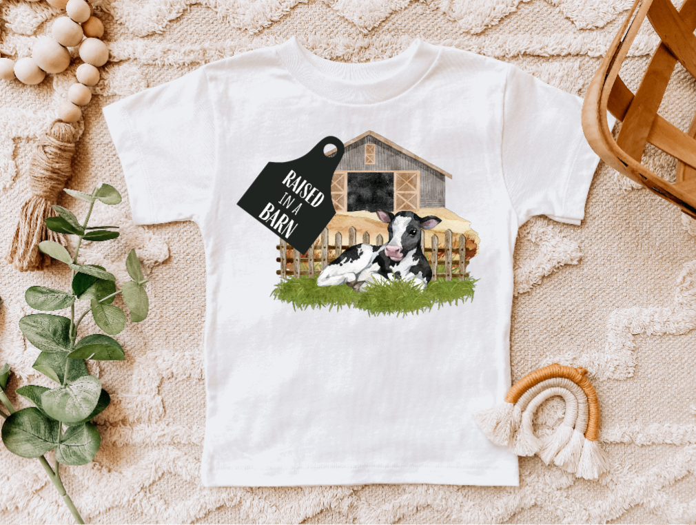 AvaryMaeInspirations – Engroshandel T-shirt med serigrafitryk – til børn – Opvokset i en børn T-shirt til børn0