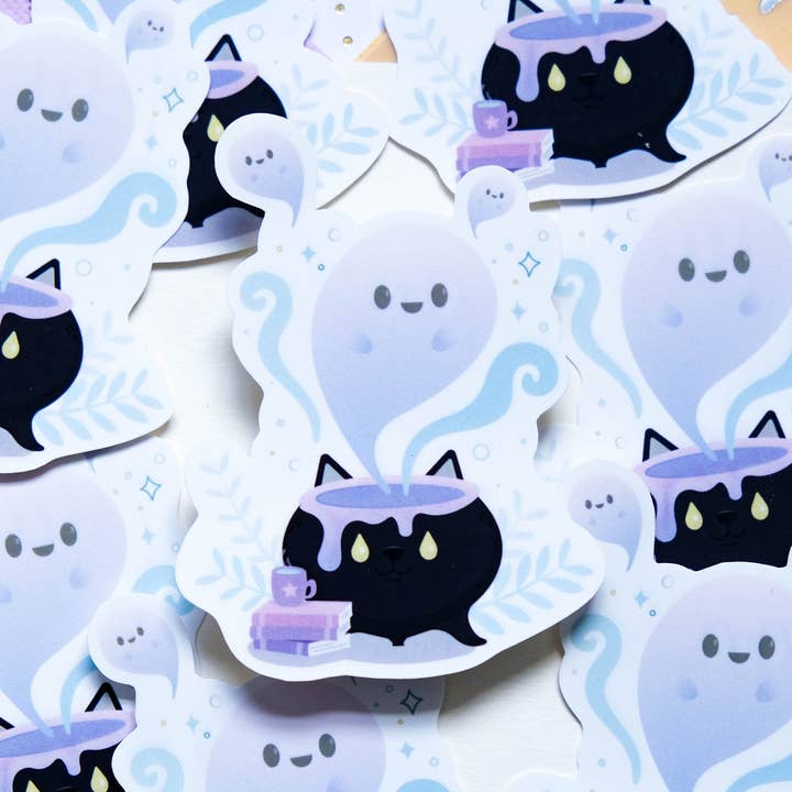 Adesivo Calderone magico per Halloween per la vendita all'ingrosso da parte di Sparkles in the Wild