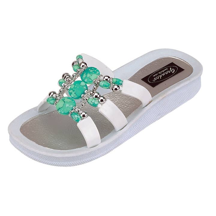Venice Slide, 6-11, Tq, WT para venta al por mayor de Grandco Sandals