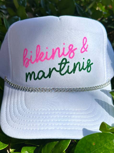 Bikinier & Martinis Truckerhat for engroshandel hos Very Cherry