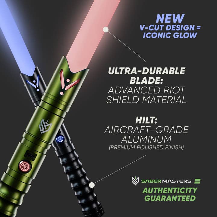 SaberMasters - Wholesale Toy Wand - Kids - The Ultimate Lightsaber 3.0 - "Victory" (Single Lightsaber Option)8
