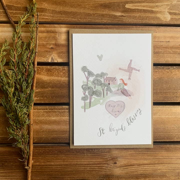 Benedizione di Santa Brigida per la vendita all'ingrosso da parte di PaperTwigs Designs