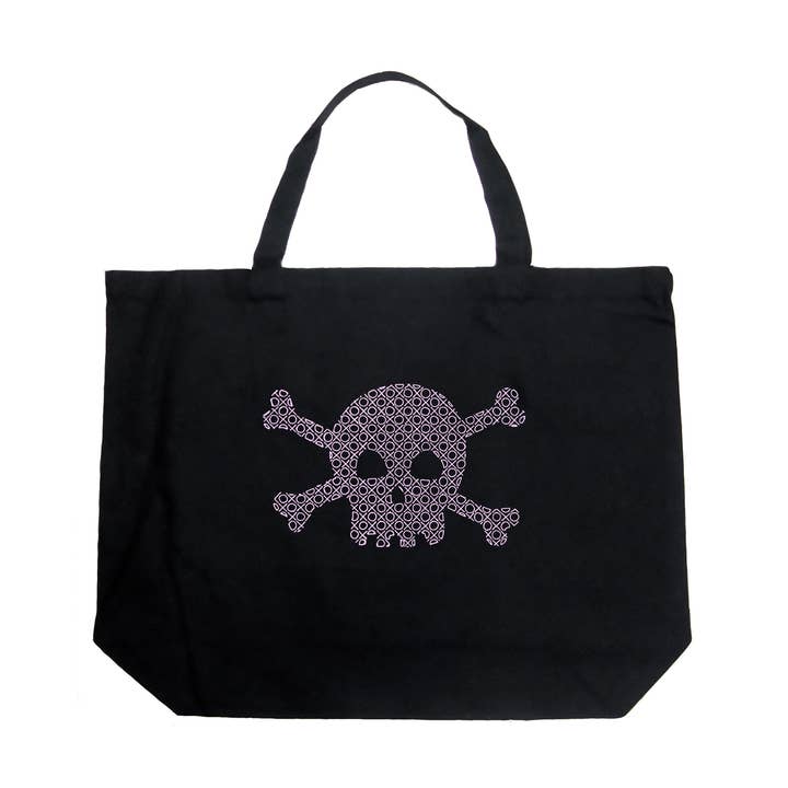 Bolsa de Arte Pop Art LA Pop Art - XOXO Skull por atacado de LA Pop Art