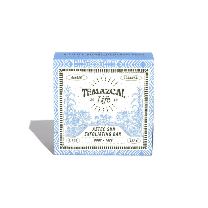 Temazcal Life - Wholesale Bar Soap - Aztec Sun Exfoliating Bar Soap5