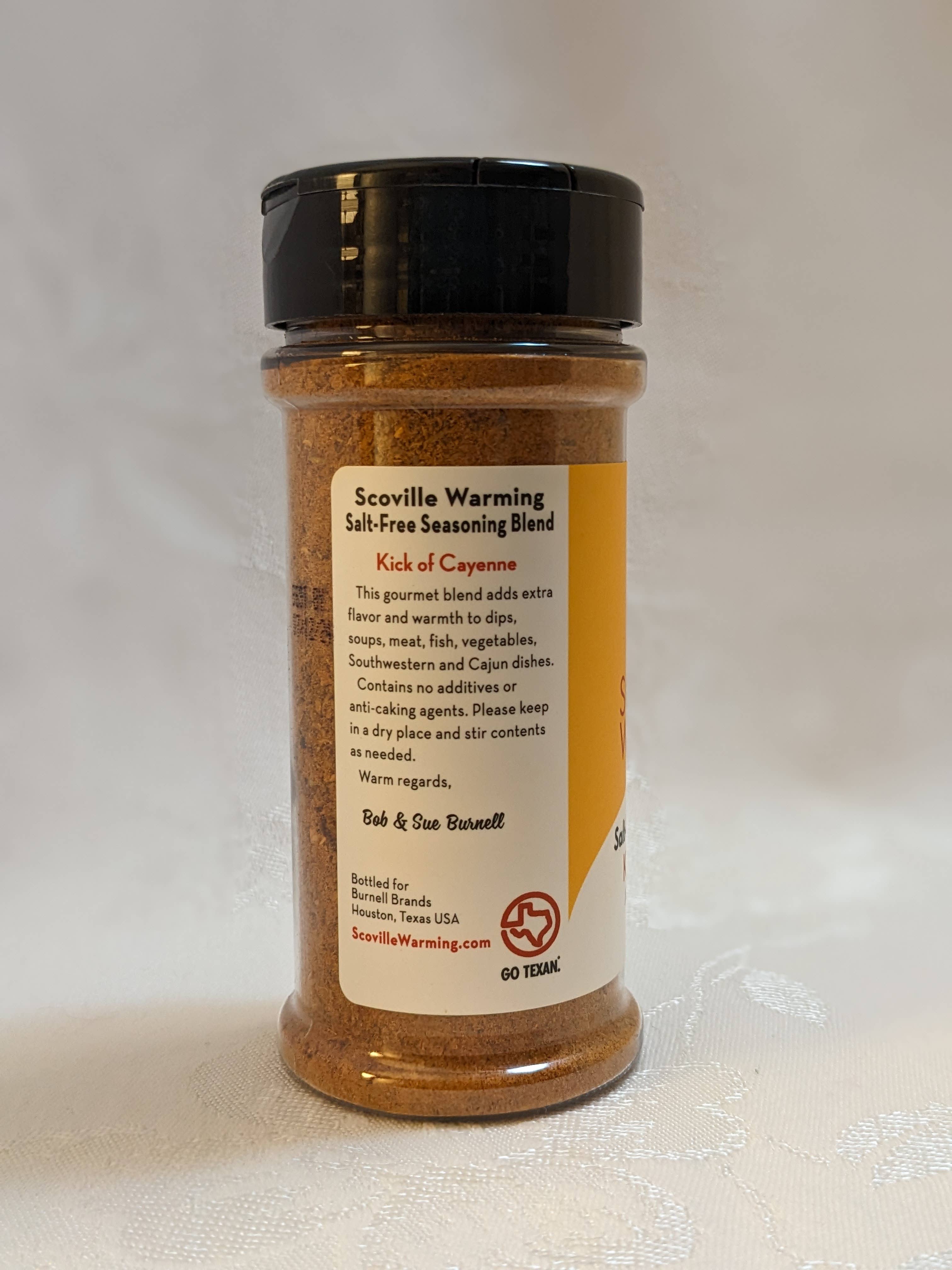 Scoville Warming - Wholesale Dried Spice Mix - Salt-Free Seasoning - Kick of Cayenne2