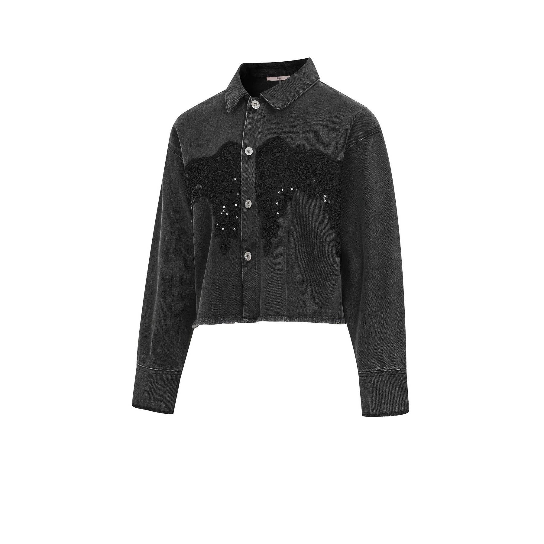 omgstyles - Wholesale Denim Jacket - Women's - Sequin Kissed Denim Jacket9