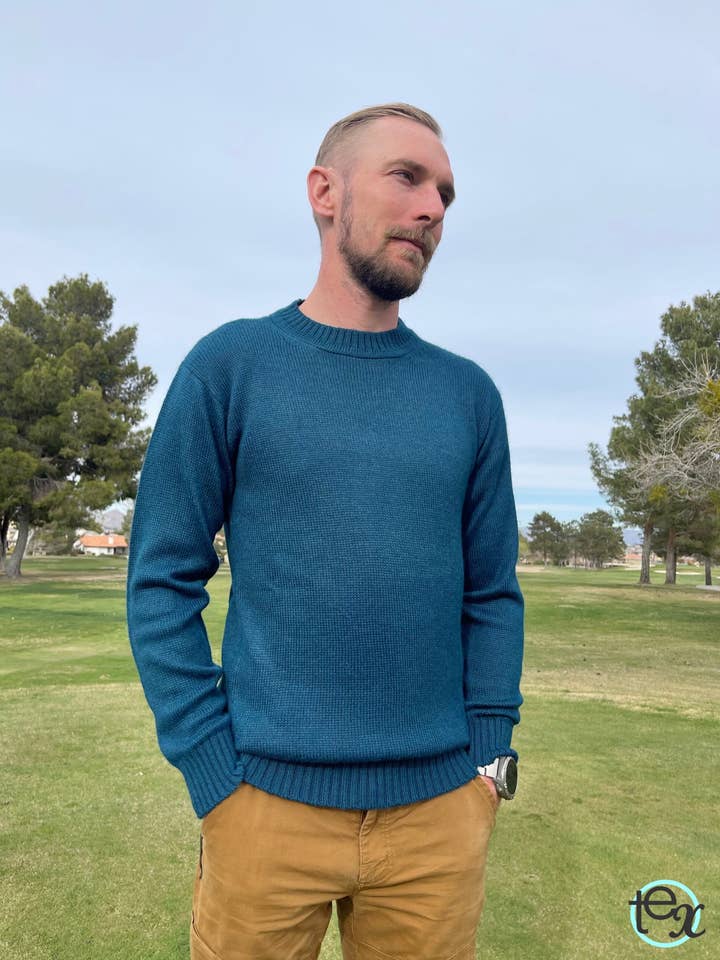 Circle Textile - Wholesale Knit Sweater - Men's - Natural Sweater0