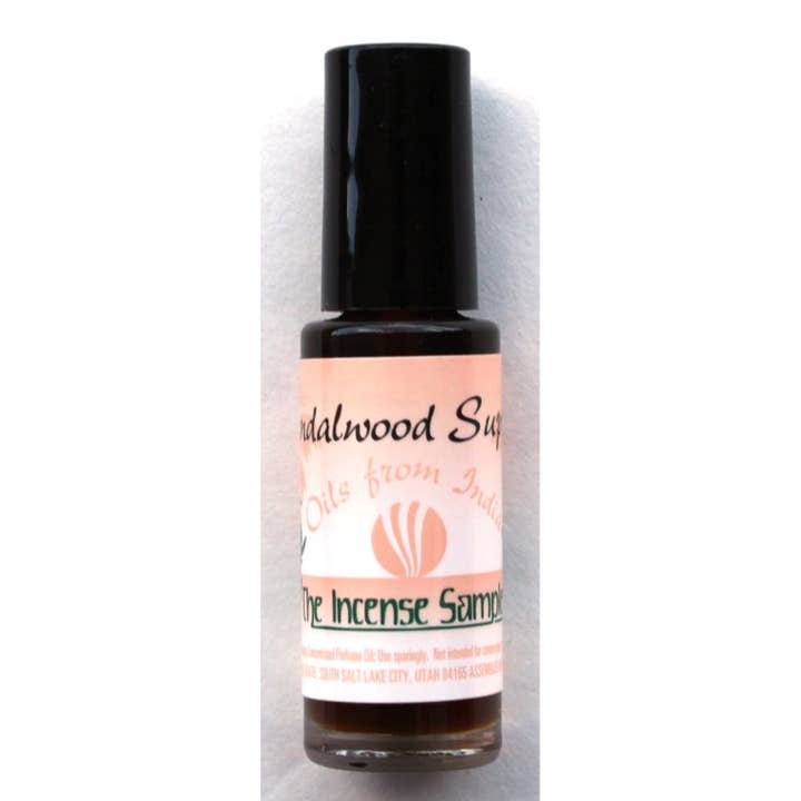 Oils From India - Sandalwood Supreme - 9.5 ml. for wholesale by The Incense Sampler Works