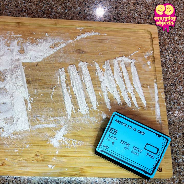 Everyday Objects - Wholesale Sink Strainer/Stopper - Swipe N Wipe Credit Card Kitchen Squeegee (Dad - Blue)7