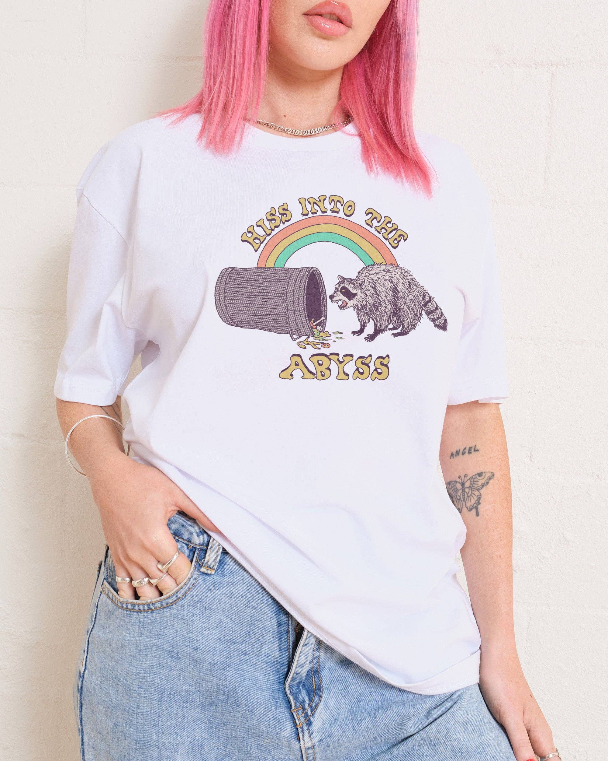 Threadheads - Wholesale Screen Printed T-Shirt - Unisex - Hiss into the Abyss T-Shirt1