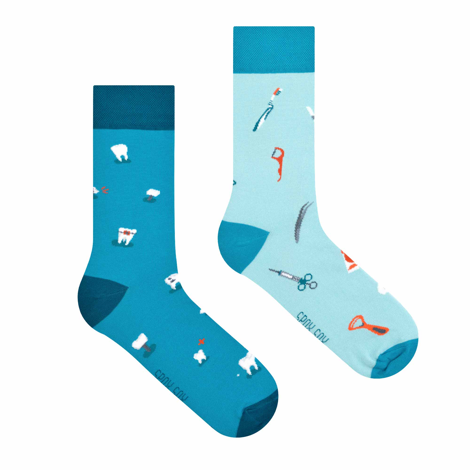Spox Sox - Wholesale Socks - Unisex - Dentist socks | Teeth dental socks - mismatched socks0